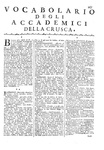 Vocabolario degli Accademici della Crusca - Venezia, presso Francesco Pitteri 1763 (legatura coeva)