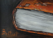 Bollart (Arturo Bollati) - Mani sulla bibbia - 1972 (olio su tela - con autentica) Bollart (Arturo Bollati) - Mani sulla bibbia - 1972 (olio su tela - con autentica)