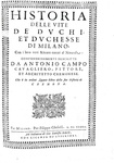 Storia di Milano: Paolo Giovio - Antonio Campo - Vite dei Visconti - 1642 (38 bellissimi ritratti) Storia di Milano: Paolo Giovio - Antonio Campo - Vite dei Visconti - 1642 (38 bellissimi ritratti)