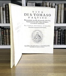Paolo Frigerio - Vita di S. Tomaso d'Aquino - Roma, Egidio Ghezzi, 1668 (rarissima prima edizione)