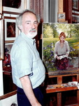 Aldo Parmigiani - Lettura - 1995 (olio su tavola lignea con autentica) Aldo Parmigiani - Lettura - 1995 (olio su tavola lignea con autentica)