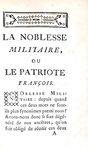 Abb� Coyer - La noblesse commercante & La noblesse militaire - A Londres 1756 Abb� Coyer - La noblesse commercante & La noblesse militaire - A Londres 1756