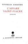 Simenon e Maigret: Collana completa �I libri neri e I romanzi polizieschi" - 1932 (prima edizione)