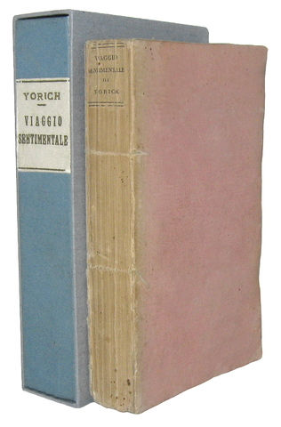 Ugo Foscolo - Viaggio sentimentale di Yorick lungo la Francia e l'Italia - 1813 (prima edizione) Ugo Foscolo - Viaggio sentimentale di Yorick lungo la Francia e l'Italia - 1813 (prima edizione)