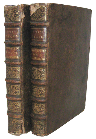 Capitularia regum Francorum, Stephanus Baluzius tultensis in unum collegit - Parisiis 1677 Capitularia regum Francorum, Stephanus Baluzius tultensis in unum collegit - Parisiis 1677