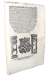 Moto proprio di Pio V sul funzionamento della Camera Apostolica - Roma, Blado 1567 Moto proprio di Pio V sul funzionamento della Camera Apostolica - Roma, Blado 1567