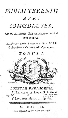 Le commedie di Terenzio: Terentius - Comoediae sex - 1753 (stupenda legatura, incisioni di Gravelot) Le commedie di Terenzio: Terentius - Comoediae sex - 1753 (stupenda legatura, incisioni di Gravelot)