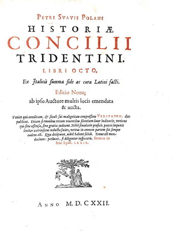 Paolo Sarpi - Historiae Concilii Tridentini libri octo - Elzevier 1622 (rarissima seconda edizione) Paolo Sarpi - Historiae Concilii Tridentini libri octo - Elzevier 1622 (rarissima seconda edizione)