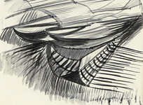 Vittorio Corona - Solo libri in testa. Studio - anni Venti/Trenta (tecnica mista su carta) Vittorio Corona - Solo libri in testa. Studio - anni Venti/Trenta (tecnica mista su carta)