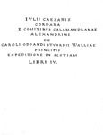 Cordara - De Odoardi Stuardii Walliae principis expeditione in Scotiam - 1752 (autore F.E. Guasco) Cordara - De Odoardi Stuardii Walliae principis expeditione in Scotiam - 1752 (autore F.E. Guasco)