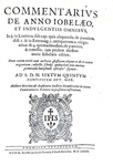 Martin de Azpilcueta (il Navarro) - Relectiones de rescriptis - Commentarius de anno Iobelaeo - 1585