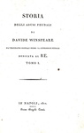 Davide Winspeare - Storia degli abusi feudali - Napoli, Angelo Trani 1811 (rara prima edizione) Davide Winspeare - Storia degli abusi feudali - Napoli, Angelo Trani 1811 (rara prima edizione)