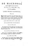 L'astronomia nell'antica Roma: Macrobio - Opera omnia - Padova, Comino 1736 (con 5 belle xilografie)