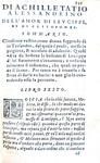 Un romanzo erotico dell'antica Grecia: Achille Tazio - Amore di Clitofonte e Leucippe - Firenze 1598 Un romanzo erotico dell'antica Grecia: Achille Tazio - Amore di Clitofonte e Leucippe - Firenze 1598
