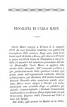 Karl Marx - Il capitale. Estratti con introduzione critica di Vilfredo Pareto - Palermo 1895