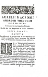 L'astronomia nell'antica Roma: Macrobio - Opera omnia - Padova, Comino 1736 (con 5 belle xilografie)