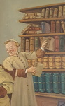 Harry Eliott (after) - Le clerg� dans la biblioth�que - 1950 ca. (olio su tavola) Harry Eliott (after) - Le clerg� dans la biblioth�que - 1950 ca. (olio su tavola)