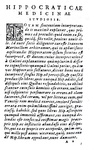 La medicina antica: Hippocrates - Aphorismi Nicolao Leoniceno vicentino interprete - Venezia 1583 La medicina antica: Hippocrates - Aphorismi Nicolao Leoniceno vicentino interprete - Venezia 1583