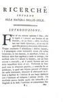 Cesare Beccaria - Ricerche intorno alla natura dello stile - Milano 1770 (rara prima edizione) Cesare Beccaria - Ricerche intorno alla natura dello stile - Milano 1770 (rara prima edizione)