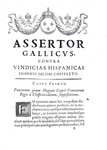 Francia contro Spagna: Assertor Gallicus contra vindicias Hispanicas - 1646 (rara prima edizione) Francia contro Spagna: Assertor Gallicus contra vindicias Hispanicas - 1646 (rara prima edizione)