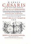 Un magnifico figurato veneziano: Giulio Cesare - Opera omnia - Albrizzi 1737 (con decine di tavole)