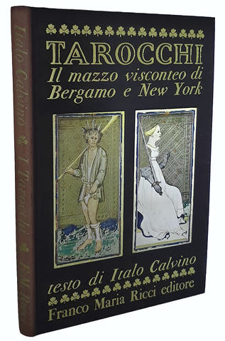 Italo Calvino - Tarocchi. Il mazzo visconteo di Bergamo - 1969 (ricercata prima edizione - figurato) Italo Calvino - Tarocchi. Il mazzo visconteo di Bergamo - 1969 (ricercata prima edizione - figurato)