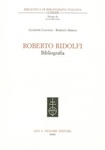 Cantele Giuseppe, Sbiroli Roberto - Roberto Ridolfi - Bibliografia