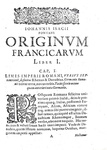 Johan Isaac Pontanus - Originum Francicarum libri VI - Harderwijk 1616 (rara prima edizione)