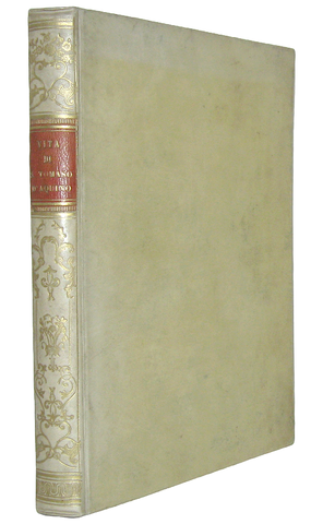 Paolo Frigerio - Vita di S. Tomaso d'Aquino - Roma, Egidio Ghezzi, 1668 (rarissima prima edizione) Paolo Frigerio - Vita di S. Tomaso d'Aquino - Roma, Egidio Ghezzi, 1668 (rarissima prima edizione)