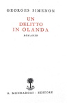 Simenon e Maigret: Collana completa �I libri neri e I romanzi polizieschi" - 1932 (prima edizione)