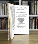 I carmi di Catullo, Tibullo e Properzio - Paris, Barbou 1754 (bella legatura e alcune tavole f.t.)