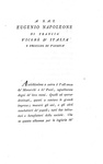 Napoleonica: Giuseppe Barbieri - Considerazioni sul poema di Pronea - Bassano, Remondini 1808 Napoleonica: Giuseppe Barbieri - Considerazioni sul poema di Pronea - Bassano, Remondini 1808