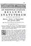 Gli antichi statuti di Belluno: Statutorum magnificae civitatis Belluni libri quatuor - Venezia 1747 Gli antichi statuti di Belluno: Statutorum magnificae civitatis Belluni libri quatuor - Venezia 1747