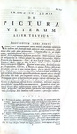 La pittura nell'antichit� classica: Francois du Jon - De pictura veterum libri tres - Rotterdam 1694 La pittura nell'antichit� classica: Francois du Jon - De pictura veterum libri tres - Rotterdam 1694