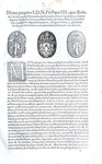 Moto proprio Pio IV che disciplina il piccolo commercio a Roma - Blado 1562 Moto proprio Pio IV che disciplina il piccolo commercio a Roma - Blado 1562