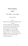 Ugo Foscolo - Ricciarda - Londra, Murray 1820 (Torino, Pomba) - rara contraffazione dell'originale Ugo Foscolo - Ricciarda - Londra, Murray 1820 (Torino, Pomba) - rara contraffazione dell'originale