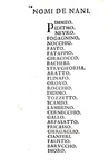 Girolamo Amelonghi - La Gigantea et la Nanea - Firenze, Torrentino 1566 (rarissima prima edizione) Girolamo Amelonghi - La Gigantea et la Nanea - Firenze, Torrentino 1566 (rarissima prima edizione)