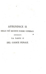 Codice penale universale austriaco. Seconda edizione ufficiale - Milano, Stamperia Regia 1815 Codice penale universale austriaco. Seconda edizione ufficiale - Milano, Stamperia Regia 1815