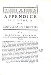 Il crocevia della politica europea: Paolo Sarpi - Istoria del Concilio Tridentino - Londra 1757