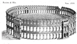 Scipione Maffei - Degli anfiteatri - Verona 1728 (rara prima edizione - con 15 belle tavole in rame) Scipione Maffei - Degli anfiteatri - Verona 1728 (rara prima edizione - con 15 belle tavole in rame)