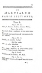 Gli Epigrammi di Marziale: Epigrammatum libri ad optimos codices recensiti - 1754 (bella legatura) Gli Epigrammi di Marziale: Epigrammatum libri ad optimos codices recensiti - 1754 (bella legatura)