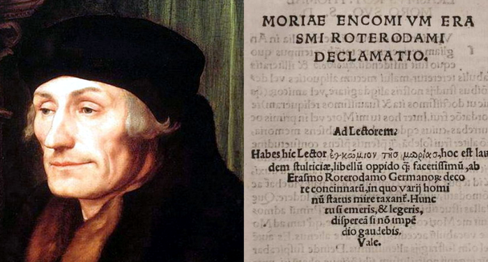 Erasmo da Rotterdam - Elogio della follia - 1508 Erasmo da Rotterdam - Elogio della follia - 1508