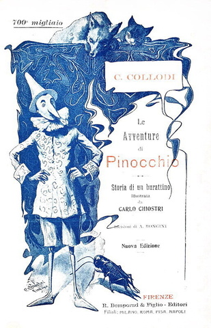 Carlo Collodi - Le avventure di Pinocchio. Storia di un burattino illustrata da C. Chiostri - 1914 Carlo Collodi - Le avventure di Pinocchio. Storia di un burattino illustrata da C. Chiostri - 1914