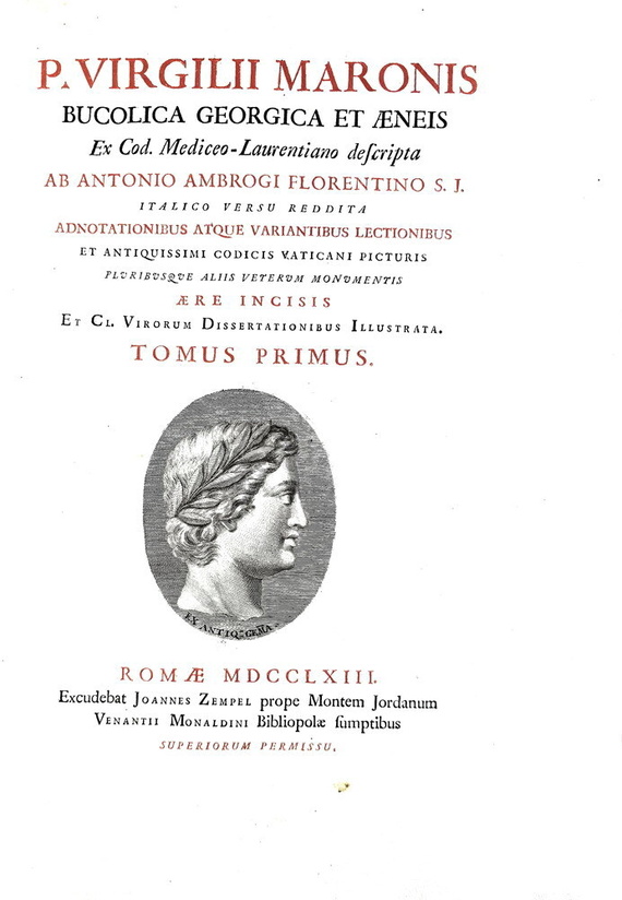 Virgilio - Bucolica Georgica et Aeneis - Roma 1763/65 (edizione in folio con centinaia di incisioni) Virgilio - Bucolica Georgica et Aeneis - Roma 1763/65 (edizione in folio con centinaia di incisioni)