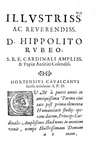 La prova per testimoni nel '500: Ortensio Cavalcani - Tractatus de testibus - 1590 (prima edizione)