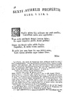 Tibullo, Properzio e Albinovano - Elegie scelte tradotte da Francesco Corsetti - Remondini 1756 Tibullo, Properzio e Albinovano - Elegie scelte tradotte da Francesco Corsetti - Remondini 1756