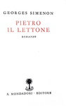 Simenon e Maigret: Collana completa �I libri neri e I romanzi polizieschi" - 1932 (prima edizione)