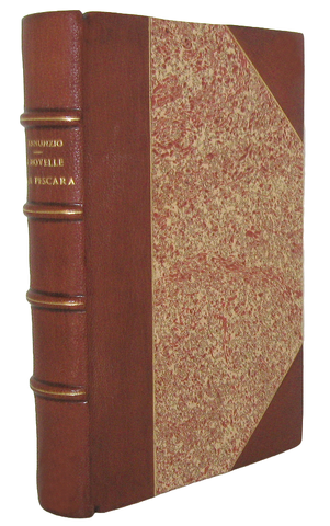 Gabriele D'Annunzio - Le novelle della Pescara - Treves 1902 (prima edizione - legatura da amatore) Gabriele D'Annunzio - Le novelle della Pescara - Treves 1902 (prima edizione - legatura da amatore)