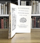 Le gesta di Alessandro Magno: Curtius Rufus - De rebus gestis Alexandri Magni historia - Paris 1757 Le gesta di Alessandro Magno: Curtius Rufus - De rebus gestis Alexandri Magni historia - Paris 1757