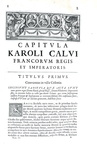 Capitularia regum Francorum, Stephanus Baluzius tultensis in unum collegit - Parisiis 1677 Capitularia regum Francorum, Stephanus Baluzius tultensis in unum collegit - Parisiis 1677